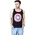 Veirdo Men's Cotton Printed Regular Fit Vest