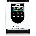 amiciSmart MPPT Solar Charge Controller, Intelligent Lithium Battery Regulator for Solar Panel with LCD Display 12V/24V/48V, 2.34kW (60A)