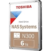 Toshiba N300 6TB 3.5&rdquo; NAS HDD &ndash; 7200RPM, 512MB Cache, SATA III