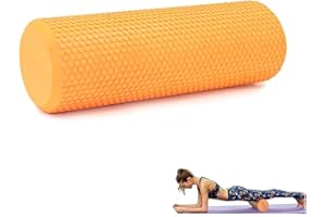 ‎MAGIC SELECT Foam Faszienrolle, Schaumstoffrolle, Fitness Massagerolle fur Triggerpunkt-Massage in Rücken, Nacken, Beine beim Faszientraining mit der Gymnastikrolle für Männer Frauen. 45x15cm