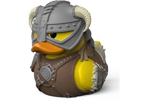 TUBBZ Pudełkowana edycja Dovahkiin kolekcjonerska winylowa gumowa figurka kaczki - oficjalny produkt Skyrim - gry wideo fantasy
