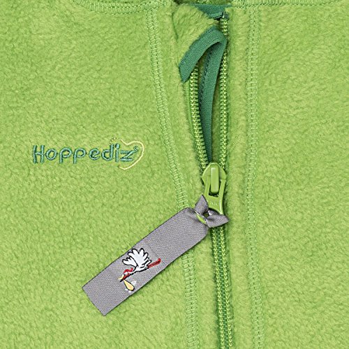 Hoppediz O-80-green Fleece Trage Overall, 80 – 86, grün - 2