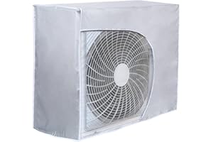 H HOMEWINS HOMEWINS Housse de Protection pour Climatiseur Éxterieur Imperméable Anti-poussière Anti-Snow Anti-Solaire - 92 * 35 * 69CM