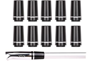 Golf Builder 10pcs Tip Size .370 Golf Ferrules for Taper Tip Iron Wedge