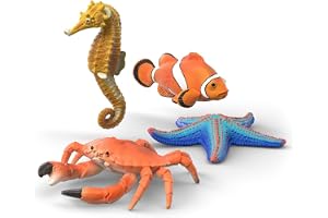 schleich WILD LIFE | Sea Creatures Explorers-set 42742 | 4 delar