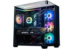 FlowUP PC Gamer Ordinateur Gaming, Intel Core I7 14700KF, 2x16Go DDR5, RTX 4070 Ti Super, 2000Go SSD Windows Boitier RGB