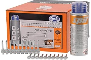 SPIT CLAVOS C6 40FH + 1 CART. GAS P800 /500 Unid: 500