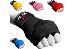 HMH Sports Boxing Hand Wraps for Adults and Kids - 2.5m Kids Size & 4.5m Adult Breathable & Durable, Perfect for Training and Sparring