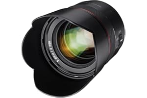 Samyang AF 75mm F1.8 FE (Tiny but Absolute) – Porträt Objektiv Autofokus Vollformat und APS-C Festbrennweite Sony E Mount für Sony A9 II A7 III A7C II A7C R A6600 A6500 A6400 A6300 A6000 A5100 A5000