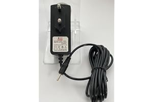 micompuTer Transformador Compatible con Nintendo GameBoy Color y Pocket, cable extra largo, 2 m., Game Boy, fuente alimentación, power supply, cargador, recambio, reemplazo