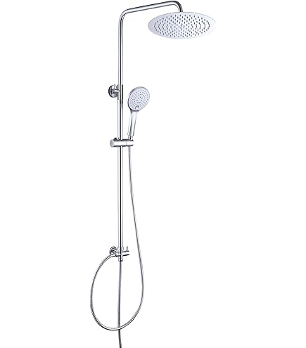 Attacco Girevole Per Soffione Doccia - Supporto Regolabile Con Rosone Cromato - Foto 7