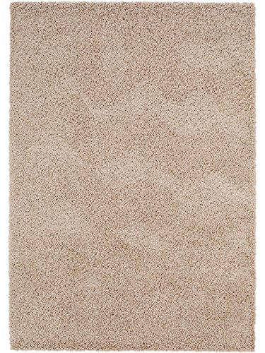 benuta Shaggy Hochflor Teppich Swirls Taupe 160×230 cm | Langflor Teppich für Schlafzimmer und Wohnzimmer - 2