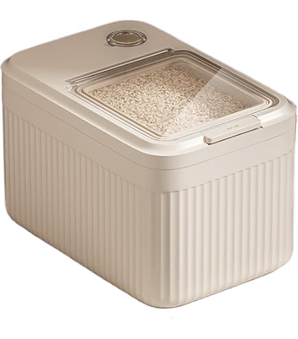 Rurunklee Récipient De Stockage De Riz, 10kg Récipient De