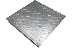 EINSIDE Chiusino zincato rinforzato, Coperchio in lamiera zincata, 35 x 35 cm