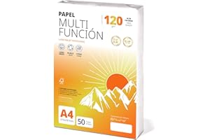 Foglio A4 120 g 50 fogli, carta multiuso per stampante, fogli per stampanti laser e ad iniezione, fotocopiatrice, per uso ufficio, materiale scolastico, confezione di - Ofituria (120 g, 50 h)