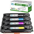 InkJello Toner Cartridge For Printer, Compatibile with HP Colour LaserJet Pro MFP M476dn M476dw M476nw CF380X CF381A CF382A CF383A (Black/Cyan/Yellow/Magenta, 4-Pack)