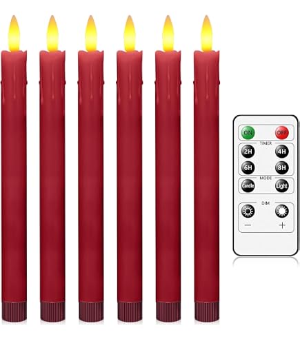 Candele senza fiamma, a LED, senza fiamma, a batteria, per