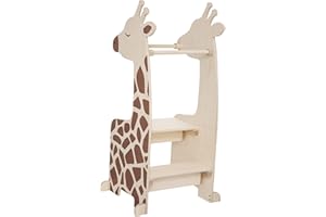 WEB2O Torre di osservazione e apprendimento Montessori in Legno - Giraffa