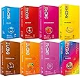 Skore Premium Multi Variety Condoms Combo - 10 Count (Pack of 8)