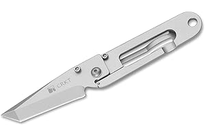 Böker Taschenmesser Crkt Kiss Couteau de Poche Unisexe-Adulte, argenté, 14,5 cm