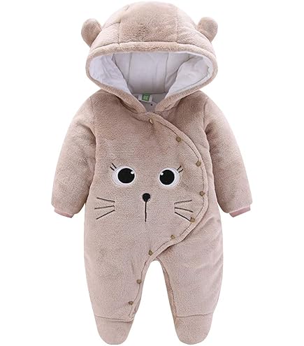 Tute Da Neve Nenato Tuta Invernale Neonato Pagliaccetto Invernale Con Cappuccio