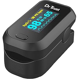 Dr Trust (USA) Finger Tip Pulse Oximeter - 210 (Black)
