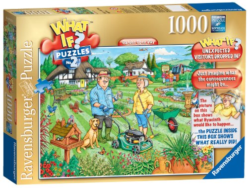 Ravensburger WHAT IF? No. 2 - Open Day in the Garden, 1000pc Jigsaw Puzzle