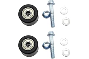 SDENSHI 2pcs 8mm Kettenführungsrolle Spanner Für Yamaha YFZ 350 Banshee Motorrad