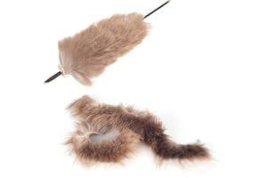 ZZYB Tiro al Arco Estabilizador de Bowstring Silenciador de Cuerda de Arco de 1 Par Amortiguadores de la Cuerda del Arco para Recurve Long Bow