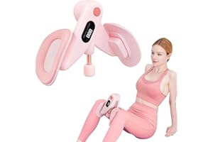 NASTOPEE Pelvic Floor Strengthener for Women, Adjustable Inner Thigh Exercise Equipment with Counter, Pelvic Repair Multifunctional Leg Clip, Pelvic Floor Exerciser for Inner Thigh Hip Arm Leg Back Training