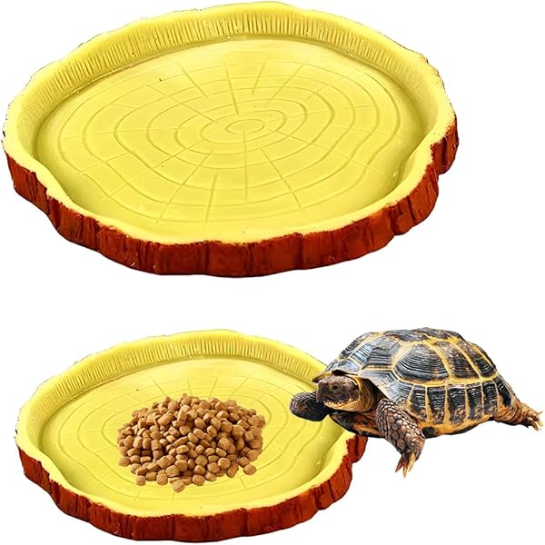 Abbeveratoio Automatico Per Tartarughe E Rettili - Ciotola 2 In 1 Con Ricarica Acqua - Foto 2