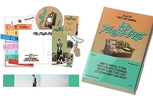 KickFlip - [My First Flip] (MY FIRST LOVE SONG Ver.) Photobook R + Orange Tinted Film + Clear Keyring + Love Postcard + Index Sticker + Photocard + Gift