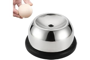 HUKNEQN Pique Oeuf Acier Inoxydable, Perforateur D'œufs, Outil de Perce Oeuf avec Design Rétractable, Pratique pour Cuisson Parfaite des Oeufs, Idéal pour Punch Cuisine Maison et Professionnelle