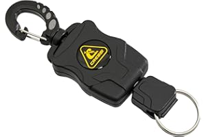 CRESSI Wysuwana smycz akcesoria BCD, czarna