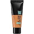Maybelline Fit Me Foundation, Medium Coverage, Blendable With a Matte and Poreless Finish, For Normal to Oily Skin, Shade: 334 Warm Tan, 30ml
