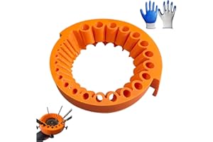 NUUOTP Bohrerschärfer mit Handschuhe Bohrerschärfgerät Universal Drill Bit Sharpener für 2 Bis 13 Mm Drill Bits,125 Mm Bohrer Schleifgerät Winkelschleifer Bohrerschärfer zum Schleifen Von Bohrern