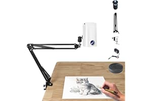 HAILMKONT Zeichnen Projektor zum Nachzeichnen, Zeichnen, Malen, Tragbarer Mini-Digitalprojektor für Desktop-Leinwand/Wand zur IOS/Android, Sketching Tool für Kinder und Anfänger