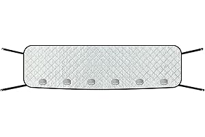 ANCSTTU Windschutzscheiben Abdeckung Für Auto, Anti Laub Frontscheibenabdeckung, Scheibenabdeckung Sonnenblende Für LKW, Auto, Laubschutz, Staub, Automobilfahrzeug, 175x48cm