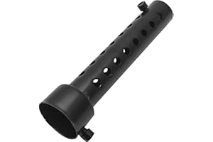 Silencieux moto, Kacepar 35mm DB Killer Muffler Baffle, Universal Exhaust Pipe Silencer Noise Canceller, Can Noise Muffler Removable Silencer, Black, 1 Piece