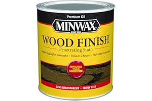 Maszynoimpex Minwax Wood Stain Wood Finish Ebony (70013) 946 ML + Paint Can Opener