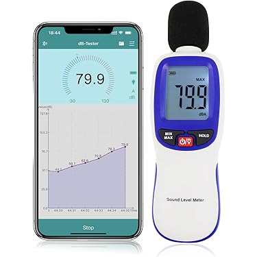 Meichoon Decibel Digitale geluidsniveaumeter, hoge precisie, A/C, gewogen bereik, 30-130 dB, max/min, datablok, USB-interface voor buiten in de fabriek Meichoon Decibel Digitale geluidsniveaumeter, hoge precisie, A/C, gewogen bereik, 30-130 dB, max/min, datablok, USB-interface voor buiten in de fabriek