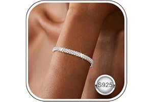 Chriscoco armband silver 925 kvinnor justerbara armband silver stapelbara silverarmband tennisarmband zirkonia armband för kv
