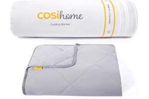 Cosi Home Manta refrescante 150 x 200cm con Fibras de Enfriamiento. Manta Fría, Alivia Sudores, Absorbe Calor Corporal. Ligera y Suave Fresca para Dormir - Manta Sofa Verano