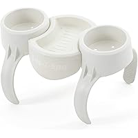 Bestway Lay-Z-Spa Getränkehalter für 2 Personen, inklusive Ablage, weiß