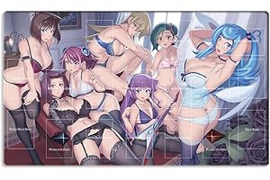 Mlikemat New Playmat Alexis Rhodes & Zuzu Boyle TCG CCG Trading Card Game Mat + Free Bag