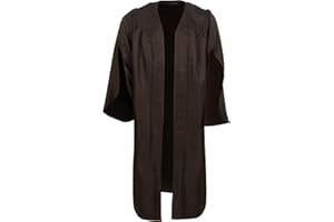 EVS Evess Graduation Gown/Academic Robe and Mortarboard Cap Set