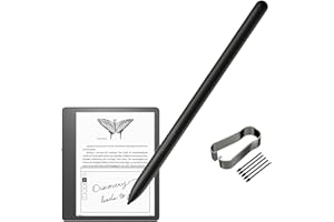 MINGXIONG Stylus Pen for Kindle Scribe Stylus Pen Compatible with Kindle and Digital Notebook Stylus Pen Replacement for Kindle Scribe with Magnetic Attach, 4096 Pressure Sensitivity, Black
