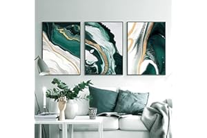 MKHFUW Lot de 3 posters, motifs de feuilles botaniques abstraites, art mural, style bohème, abstrait, dessin au trait de femme, sans cadre, design 08, 3 pièces - 50 x 70 cm