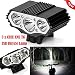 Produktbild HCFKJ 12000 Lm 3 X Xml T6 Led 3 Modes Bike Bicycle Bike Light Headlight Cycling Torch