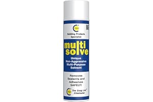 ARA CHOICE C.T.1 – MULTISOLVE Multi-Purpose Solvent Degreaser – 200ml | Fast-Acting Cleaner for Adhesive – Grease – Tar & Residue Removal | Safe on Plastics – Paint – Glass & Vinyl | 100% Aliphatic Hydrocarbon